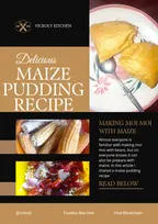 MAIZE PUDDING RECIPE || MAKING MOI MOI WITH MAIZE RATHER THAN THE REGULAR BEANS thumbnail