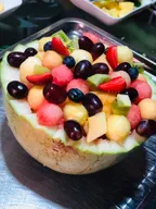 Pineapple 🍍and Watermelon 🍉 Bowl  Fruits Salad 🥗 Recipe thumbnail