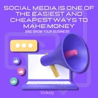 Social media is one of the easiest and cheapest ways to make money and grow your business  thumbnail