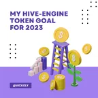 MY HIVE-ENGINE TOKEN GOAL FOR 2023 thumbnail