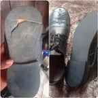 DIY of how to repair/replace a new sole on a spoilt shoe thumbnail