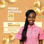 Celebrating my Hive mentor Monica-ene's Birthday thumbnail