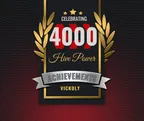 Celebrating 4000HP achievement within a year and half thumbnail