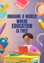 IMAGINE A WORLD WHERE EDUCATION IS FREE thumbnail