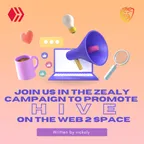 join us in the zealy campaign to promote hive on the web 2 space thumbnail