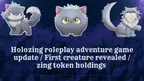 Holozing roleplay adventure game update / First creature revealed / zing token holdings  thumbnail