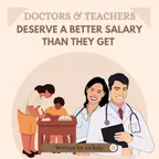 DOCTORS AND TEACHERS DESERVE A BETTER SALARY THAN THEY GET  thumbnail